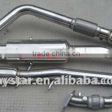 304 stainless steel GDB exhaust system for 01-07 Subaru GDB
