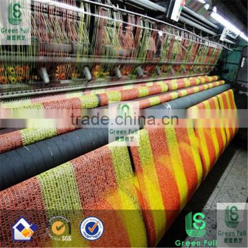 Woven Barricade netting 900mm x 50m, Orange and yellow netting