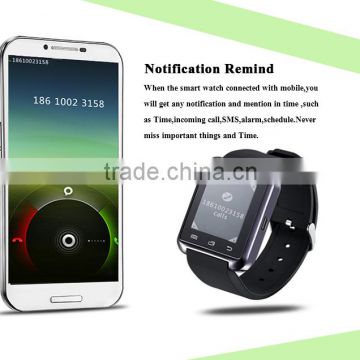 OEM & ODM survice China factory wholesale consumer electronics bluetooth smart watch U8 smart watch
