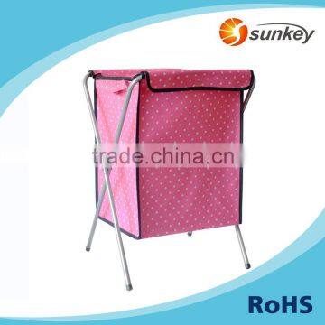 Colorful laundry hamper