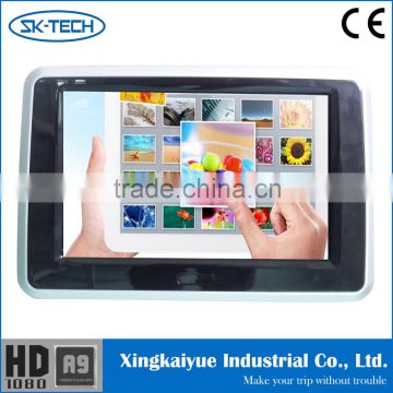 9inch car rear android monitor touch taxi built in car entertainment system