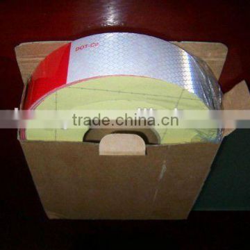 Micro prismatic diamond grade safety conspicuity reflective tape for vehicle,truck and car