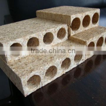 33mm/38mm hollow chipboard, hollow core chipboard,Tubular chipboard/particle board for door core