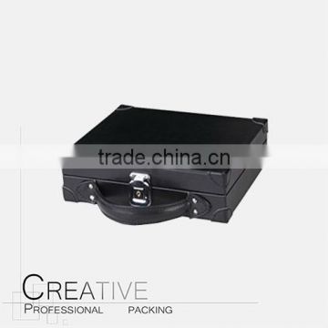 High quality PU leather tie box for display