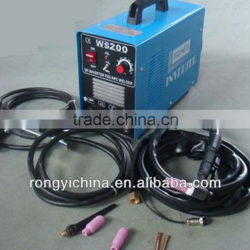 Shanghai Rongyi WS200 New Mini DC TIG/MMA Mosfet Inverter brass welding machine