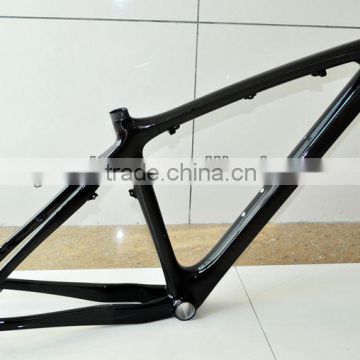 zzdc-1 new arrival BB91 ud glossy 26er carbon frame mtb 17"