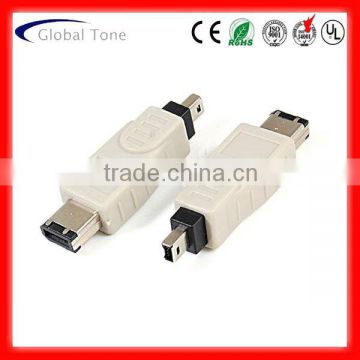 GT3-1057 1394 4P male to 6P male adaptor