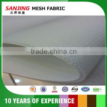 White Polyester Perforated Mesh Fabric
