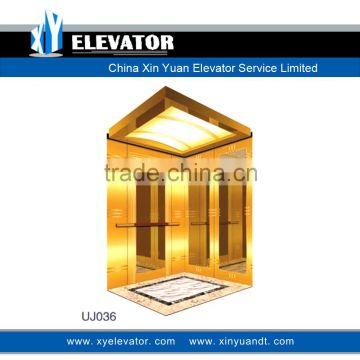 XY Elevator Golden Elevator Cabin Design