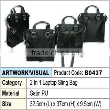 Laptop Bag/Briefcases/2 in1 laptop sling bag