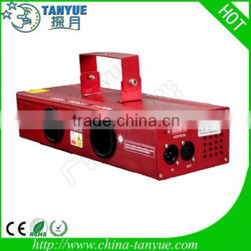 Double Lens Red And Green Laser Light /programmable mini laser disco lights