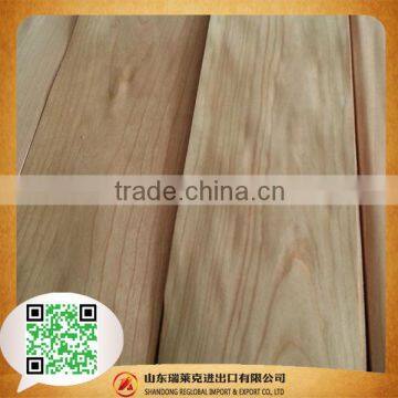 Natural wood veneer AMERICAN CHEERY