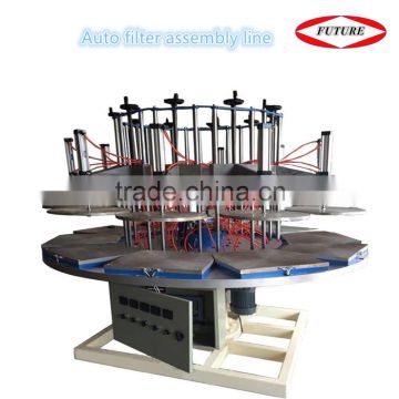 polyurethane foam car air filter rotary machine
