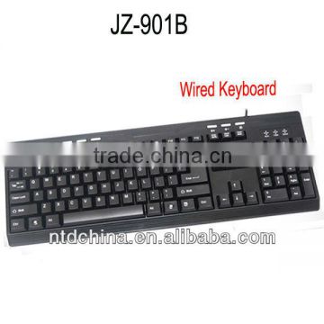 Wired Standard Keyboard Straight Line Design