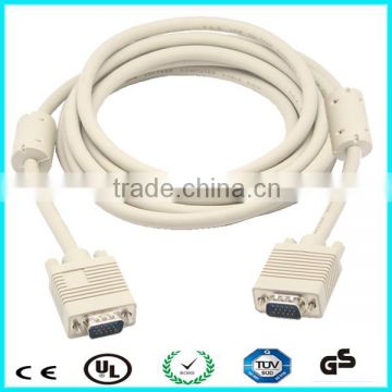 6ft black 3+6 vga cable for LCD projector