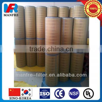 Air intake filter dust collector filter cartridge,cellulose paper filter cartridge