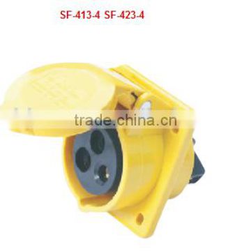 3p 16a 32a SF-413-4 Hide inclined socket