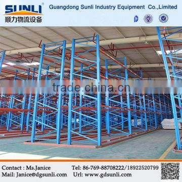 China Golden Supplier Warehouse Very Narrow Aisle Metal Shelving Unit