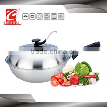CYWK336C-8 china price for stainless steel big wok