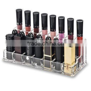 Acrylic Combination Organizer for Lip Gloss Lipstick container