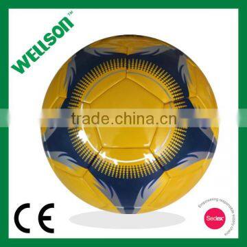 Offciail size laminated seamless PU soccer ball