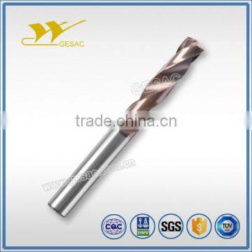 3D External Coolant Solid Carbide Drill for Stainless Steel Machining