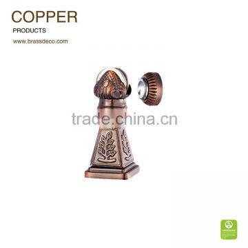 European style copper magnetic door stopper HD312 BCU for indian market