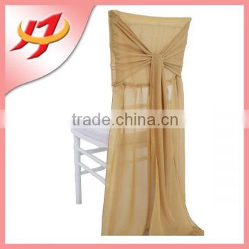 Wholesale high quality ruffled chiavari tie back chair covers for wedding banquet