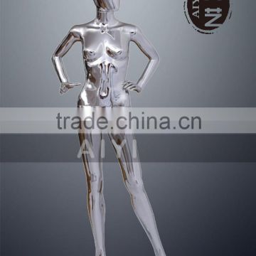 AIYI plastic female sex silver sex doll mannequin real