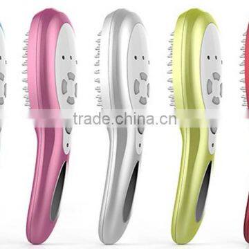 Protable home use energy infinite massage Hair comb Physical therapy hair brush