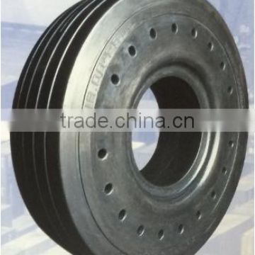 Vented solid tires 18.00-25