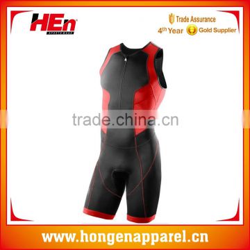 Hongen apparel hot sale Popular Breathable Men's triathlon wetsuit Triathlon shorts