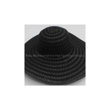 Hats, Made of Straw, Available in Black