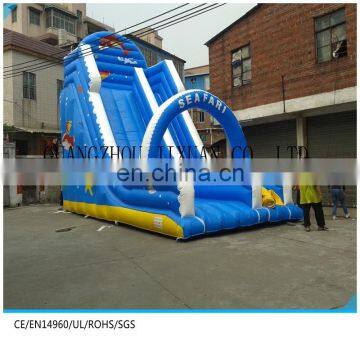 china inflatable sea safari fun slide for children