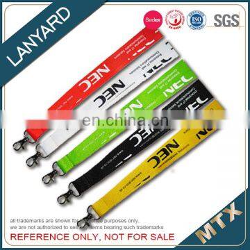 Flat type polyester lanyard manufacturer