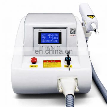 Portable 1064nm 532nm Nd Yag Laser Machine For Tattoo Removal /Eyebrow Removal