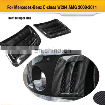 Carbon Fiber Side Air Fender Vent Grill for Mercede s Ben z W204 C63 AMG 08-11