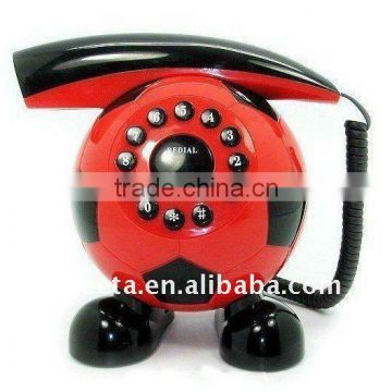 Cartoon Telephone For Children With Basketball Shape