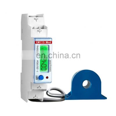 EM115-MOD  mid single phase energy monitor meter