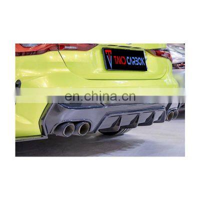 Factory Sell High Quality Competitive Price Body Parts Rear Single Double Vent Bumper Diffuser Lip For BMW 430 G22