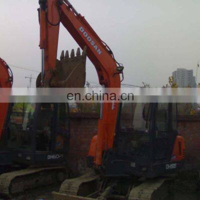 Used Doosan DH55 mini crawler excavator for sale