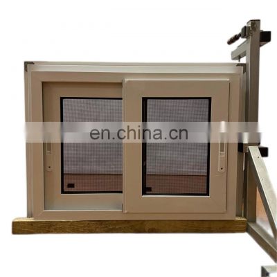 Aluminum alloy sliding window double toughened glass sound insulation effect is good