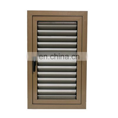 Aluminum Residential Louver Windows With Fixed Blades