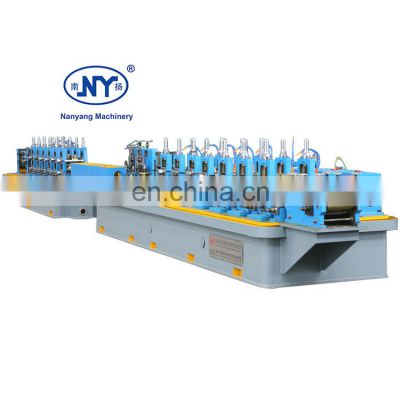Nanyang high yield high precision square tube mill production line steel tube erw mill machine