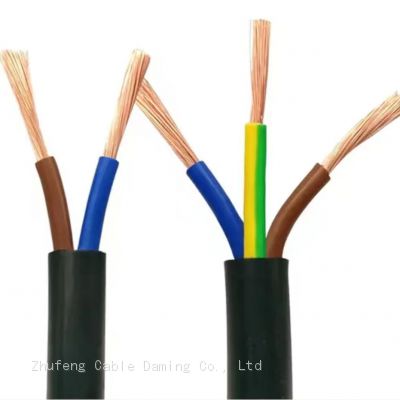 flexible cable wire pvc insulated sheath copper wire for engineering project
