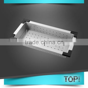 2016 eco-friendly stainless steel rectangular colander                        
                                                                                Supplier's Choice