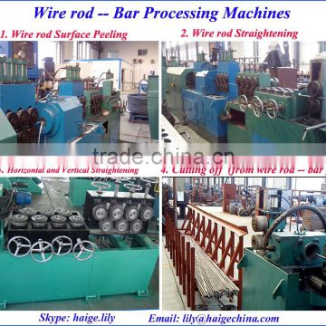 wire straightening and peeling and cutting machine china manufacturer