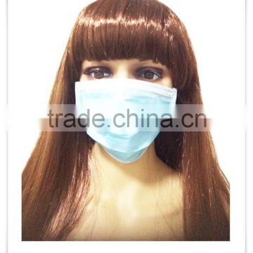 2014 Deming Factory manufacture disposable non-woven surgical face mask (2/3ply PP+PP+PP,PP+MB+PP/N95)