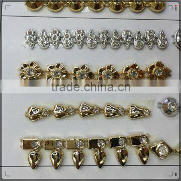 2016 New Model Decorative Gold Chain.ABS Plastic Chain For Clothes And Shoes.dubai gold chains