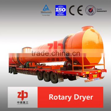 High Efficiency Rotary Drum Dryer for Slag, coal, iron,gold from China supplier
